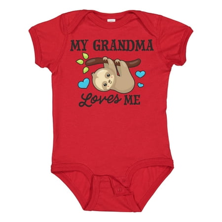 Inktastic My Grandma Loves Me with Sloth and Hearts Gift Baby Boy or Baby Girl Bodysuit
Inktastic My Grandma Loves Me with Sloth and Hearts Gift Baby Boy or Baby Girl Bodysuit