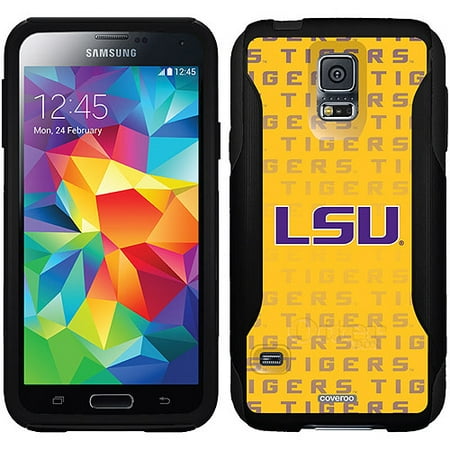 LSU Repeating Design on OtterBox Commuter Series Case for Samsung Galaxy S5
