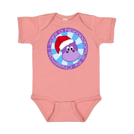 Inktastic I want a hippopotamus for Christmas Gift Baby Boy or Baby Girl Bodysuit
Inktastic I want a hippopotamus for Christmas Gift Baby Boy or Baby Girl Bodysuit
