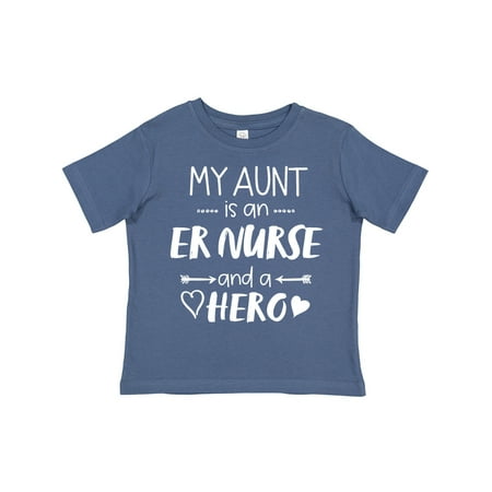 Inktastic My Aunt is an ER Nurse and a Hero Gift Toddler Boy or Toddler Girl T-Shirt
Inktastic My Aunt is an ER Nurse and a Hero Gift Toddler Boy or Toddler Girl T-Shirt