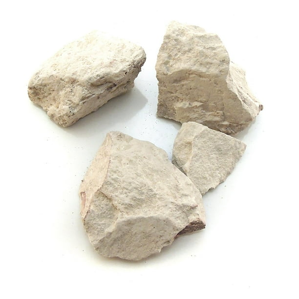 White Mineral Stone Montorillonite Clay - 100 Grams By Tantora