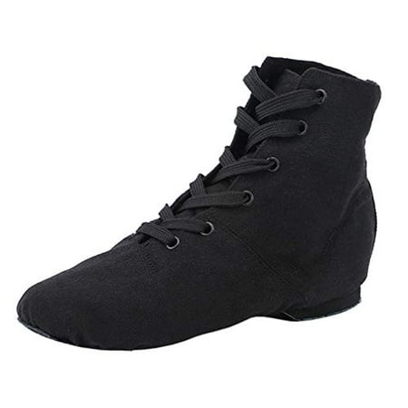 Womens Canvas Over The Ankle Jazz Dance Boots Lace-up Ballroom Modern Dance Shoes(8.5 Black)
Womens Canvas Over The Ankle Jazz Dance Boots Lace-up Ballroom Modern Dance Shoes(8.5 Black)