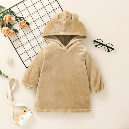 Tejiojio Girls and Toddlers Soft Cotton Clearance Toddler Baby Boys Girls Solid Color Plush Cute Bear Ears Winter Hoodie Thick Coat Pullover
Tejiojio Girls and Toddlers Soft Cotton Clearance Toddler Baby Boys Girls Solid Color Plush Cute Bear Ears Winter Hoodie Thick Coat Pullover