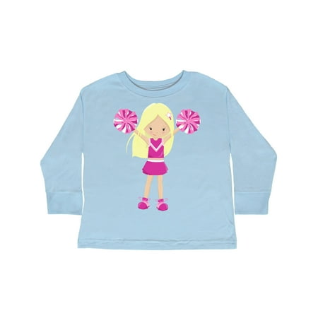 Inktastic Cheerleaders Girl With Blonde Hair Pink Uniform Gift Toddler Toddler Girl Long Sleeve T-Shirt
Inktastic Cheerleaders Girl With Blonde Hair Pink Uniform Gift Toddler Toddler Girl Long Sleeve T-Shirt