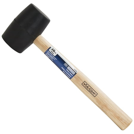 Vulcan Mallet Rubber Wood Handle 16Oz
