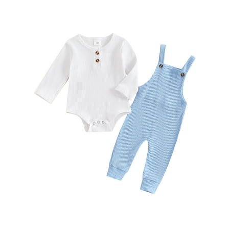 Bmnmsl Baby Boy Outfit Long Sleeve Romper with Overall Pants for Casual
Bmnmsl Baby Boy Outfit Long Sleeve Romper with Overall Pants for Casual