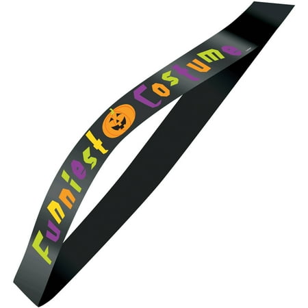 Funniest Costume Halloween Sash