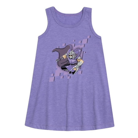 Teenage Muntant Ninja Turtle - Shredder Pixels - Toddler and Youth Girls A-line Dress
Teenage Muntant Ninja Turtle - Shredder Pixels - Toddler and Youth Girls A-line Dress