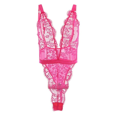 Quealent Lingerie For Women Naughty Play Women One Piece Lingerie Lace Bodysuit Deep V Teddy Mini A M
Quealent Lingerie For Women Naughty Play Women One Piece Lingerie Lace Bodysuit Deep V Teddy Mini A M