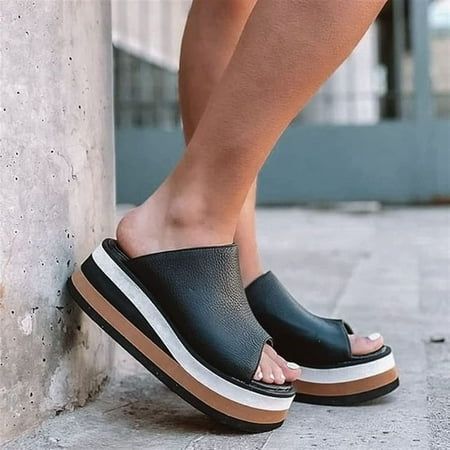 Women s Dressy Fish Mouth Wedge Sandals Comfortable Peep Toe Mules Platform Roman Orthotic Shoes Casual Beach Summer Non-Slip Slippers Outdoor Travel Sandals (Color : Beige Size : 9)
Women s Dressy Fish Mouth Wedge Sandals Comfortable Peep Toe Mules Platform Roman Orthotic Shoes Casual Beach Summer Non-Slip Slippers Outdoor Travel Sandals (Color : Beige Size : 9)