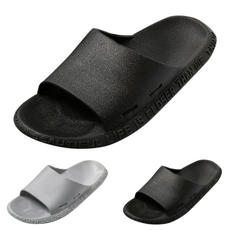 Cathalem Men Slippers Summer New Pattern Indoor And Outdoor Fashionable Non Slip Wear Resistance Flat Mens Size 14 Slippers Black 10
Cathalem Men Slippers Summer New Pattern Indoor And Outdoor Fashionable Non Slip Wear Resistance Flat Mens Size 14 Slippers Black 10