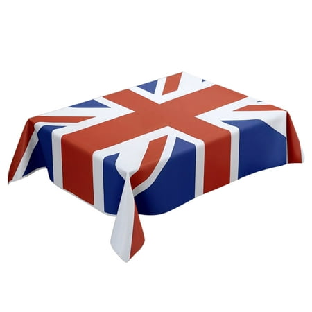 

Catinbow Union Jack Tablecloth | United Kingdom Flag British Tablecloths | Reusable Tableware for Queen s Jubilee Table Decorations Party Supplies Polyester & Gabardine 3 Sizes
