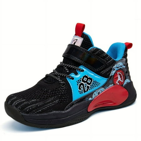 Cool Stylish Mesh Basketball Shoes For Boys Kids Teenagers Breathable Anti Slip Wear-resistant Lace Up Shoes For Indoor Outdoor Training Spring And Autumn
Cool Stylish Mesh Basketball Shoes For Boys Kids Teenagers Breathable Anti Slip Wear-resistant Lace Up Shoes For Indoor Outdoor Training Spring And Autumn