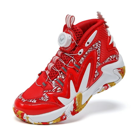 Kids Basketball Shoes Air Cushion Sneakers Mid Top Anti-slip Soft-soled Shoes For Outdoor Sports Training Running
Kids Basketball Shoes Air Cushion Sneakers Mid Top Anti-slip Soft-soled Shoes For Outdoor Sports Training Running