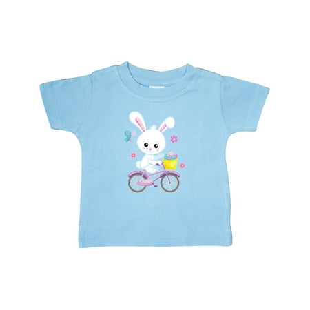 Inktastic Happy Easter Bunny on Bicycle with Pastel Flowers Gift Baby Boy or Baby Girl T-Shirt
Inktastic Happy Easter Bunny on Bicycle with Pastel Flowers Gift Baby Boy or Baby Girl T-Shirt