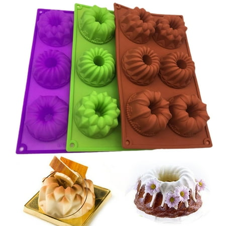GROFRY 6 Grids Cake Mold Reusable DIY Food Grade Cute Doughnut Baking Mold Household Supplies
GROFRY 6 Grids Cake Mold Reusable DIY Food Grade Cute Doughnut Baking Mold Household Supplies