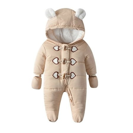 Baby clothes Baby Jumpsuit Thickened Quilted Plus Velvet Warm Baby Cotton Coat CHMORA
Baby clothes Baby Jumpsuit Thickened Quilted Plus Velvet Warm Baby Cotton Coat CHMORA