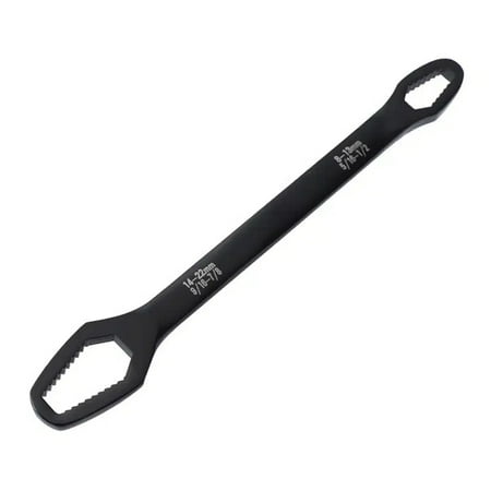 Double End Multifunctional Universal Wrench 8mm-22mm Self-Tightening Universal Wrench Repair Tools Chrome Vanadium Steel Black
Double End Multifunctional Universal Wrench 8mm-22mm Self-Tightening Universal Wrench Repair Tools Chrome Vanadium Steel Black