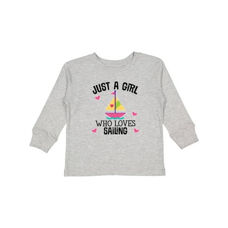 Inktastic Sailboat Just a Girl Who Loves Sailing Gift Toddler Toddler Girl Long Sleeve T-Shirt
Inktastic Sailboat Just a Girl Who Loves Sailing Gift Toddler Toddler Girl Long Sleeve T-Shirt