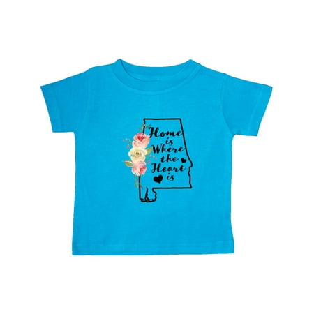Inktastic Alabama Home is Where the Heart is with Watercolor Floral Gift Baby Boy or Baby Girl T-Shirt
Inktastic Alabama Home is Where the Heart is with Watercolor Floral Gift Baby Boy or Baby Girl T-Shirt