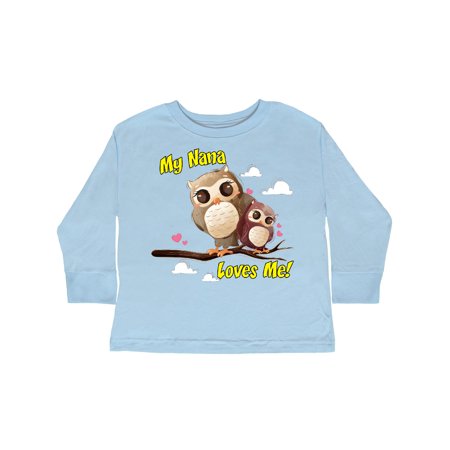 Inktastic My Nana Loves Me Owl Gift Toddler Boy or Toddler Girl Long Sleeve T-Shirt
Inktastic My Nana Loves Me Owl Gift Toddler Boy or Toddler Girl Long Sleeve T-Shirt