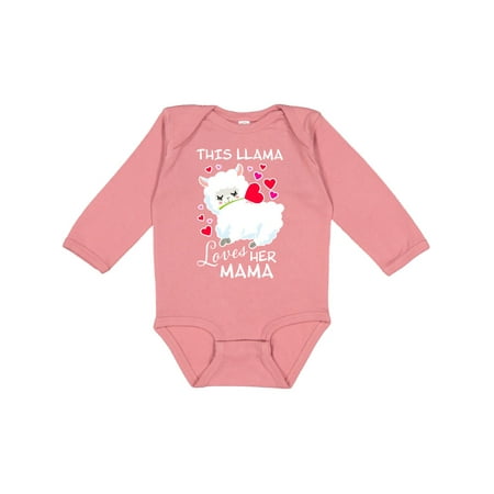 Inktastic This llama loves her Mama with Hearts Gift Baby Boy or Baby Girl Long Sleeve Bodysuit
Inktastic This llama loves her Mama with Hearts Gift Baby Boy or Baby Girl Long Sleeve Bodysuit