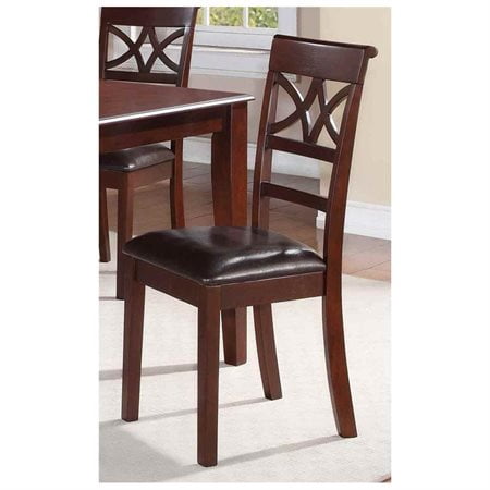 Coaster 100642 Dunham Lattice Splat Back Dining Side Chair Set Of 2