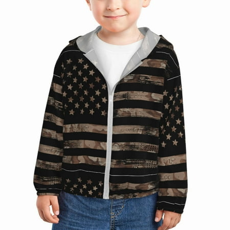 Lukts American Flag with Desert Camouflage Print Children s Long-Sleeved Sun Protection Clothing Hooded Sweatshirts for Boys and Girls Outdoor Sports-18 Months
Lukts American Flag with Desert Camouflage Print Children s Long-Sleeved Sun Protection Clothing Hooded Sweatshirts for Boys and Girls Outdoor Sports-18 Months