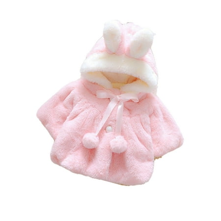 xingqing 0-4 Years Toddler Baby Girl Faux Fur Coat Pearl Button Bow Cute Bunny Ear Hooded Outwear Thick and Warm Jacket Pink 3-4 Years
xingqing 0-4 Years Toddler Baby Girl Faux Fur Coat Pearl Button Bow Cute Bunny Ear Hooded Outwear Thick and Warm Jacket Pink 3-4 Years