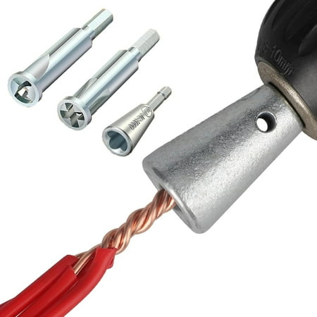 Reliable High-quality Essential Wire Twisting Tool for Electrical Cable Strippers - 6mm with 3 Way and 5 Way Wire Stripping Improved Wire Connector - Bonus Features and More 
Reliable High-quality Essential Wire Twisting Tool for Electrical Cable Strippers - 6mm with 3 Way and 5 Way Wire Stripping Improved Wire Connector - Bonus Features and More