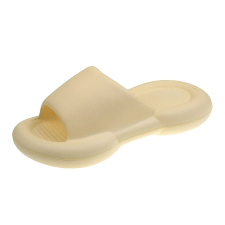TUOBARR Shower Shoes Women Men Home Couple Antiskid Thick Sole Shoes Indoor Outside Soft Soled Slippers Yellow
TUOBARR Shower Shoes Women Men Home Couple Antiskid Thick Sole Shoes Indoor Outside Soft Soled Slippers Yellow