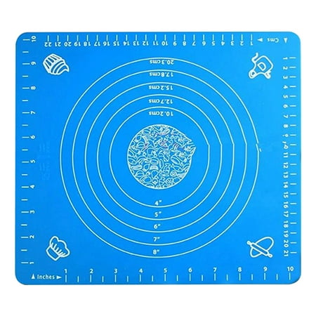 iaksohdu Silicone Roll Cut Mat Rolling Cutting Pad Fondant Cake Dough Decorating Tool
iaksohdu Silicone Roll Cut Mat Rolling Cutting Pad Fondant Cake Dough Decorating Tool