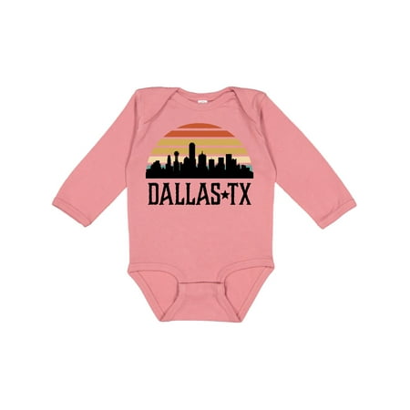 Inktastic Dallas Texas Skyline Vintage Gift Baby Boy or Baby Girl Long Sleeve Bodysuit
Inktastic Dallas Texas Skyline Vintage Gift Baby Boy or Baby Girl Long Sleeve Bodysuit
