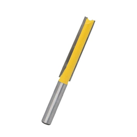 8mm Shank Straight Router Cutter Bit Slotted Woodwork Kitchen Tool 2 Flutes Style for Cutting 2 / 3 Choose Yellow 50.8mm
8mm Shank Straight Router Cutter Bit Slotted Woodwork Kitchen Tool 2 Flutes Style for Cutting 2 / 3 Choose Yellow 50.8mm