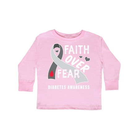 Inktastic Diabetes Awareness Faith over Fear Gift Toddler Boy or Toddler Girl Long Sleeve T-Shirt
Inktastic Diabetes Awareness Faith over Fear Gift Toddler Boy or Toddler Girl Long Sleeve T-Shirt