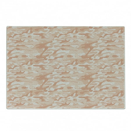 Camouflage Cutting Board Camouflage Pattern with Abstract Soft Color Splashes Design Fashion Print Decorative Tempered Glass Cutting and Serving Board Small Size Salmon Peach by Ambesonne
Camouflage Cutting Board Camouflage Pattern with Abstract Soft Color Splashes Design Fashion Print Decorative Tempered Glass Cutting and Serving Board Small Size Salmon Peach by Ambesonne