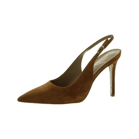 Sam Edelman Womens Hazel Suede Pumps Slingback Heels