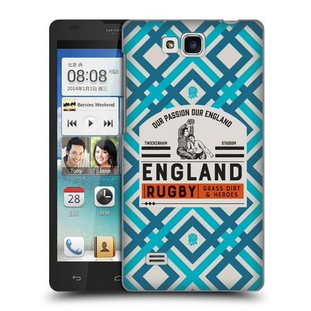 OFFICIAL ENGLAND RUGBY UNION 2017/18 HERITAGE HARD BACK CASE FOR HUAWEI PHONES 2