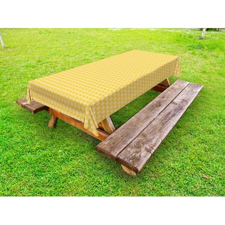 Yellow and White Outdoor Tablecloth Monochrome Ornament Pattern Abstract Dandelion Blossoms Shabby Colors Decorative Washable Fabric Picnic Table Cloth 58 X 84 Inches Marigold White by Ambesonne
Yellow and White Outdoor Tablecloth Monochrome Ornament Pattern Abstract Dandelion Blossoms Shabby Colors Decorative Washable Fabric Picnic Table Cloth 58 X 84 Inches Marigold White by Ambesonne