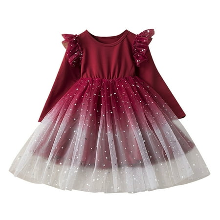 Dadaria Baby Girl Clothes Newborn Winter Toddler Fashion Long Sleeved Star Sky Printing Princess Mesh Dress Skirt Watermelon Red 3Year Toddler
Dadaria Baby Girl Clothes Newborn Winter Toddler Fashion Long Sleeved Star Sky Printing Princess Mesh Dress Skirt Watermelon Red 3Year Toddler