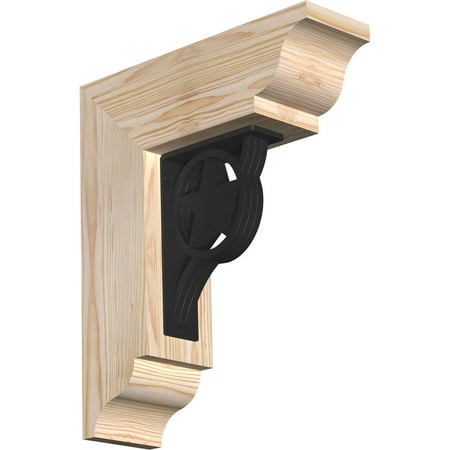 3 1/2 W x 13 1/2 D x 16 H Austin Traditional Ironcrest Smooth Bracket Douglas Fir (2 W x 5 1/2 D x 8 H Iron Bracket)
3 1/2 W x 13 1/2 D x 16 H Austin Traditional Ironcrest Smooth Bracket Douglas Fir (2 W x 5 1/2 D x 8 H Iron Bracket)