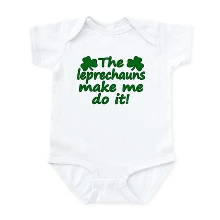 CafePress - Leprechauns Made Me Do It Infant Bodysuit - Baby Light Bodysuit Size Newborn - 24 Months
CafePress - Leprechauns Made Me Do It Infant Bodysuit - Baby Light Bodysuit Size Newborn - 24 Months