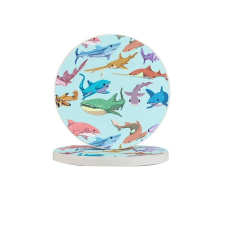 Circular Drink Coasters Set Sharks Beautiful Home Decor Diatomite Heat-Resistant Diatomite Protect Table Countertop
Circular Drink Coasters Set Sharks Beautiful Home Decor Diatomite Heat-Resistant Diatomite Protect Table Countertop