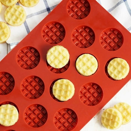 Waffle Silicone Mold DIY Round Waffle Making Tool Practical Chocolate Mold
Waffle Silicone Mold DIY Round Waffle Making Tool Practical Chocolate Mold