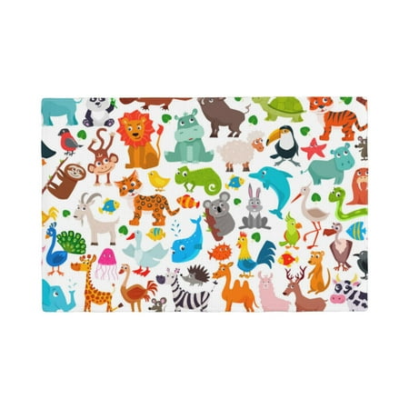 Placemats Set of 4 Animals Place mats for Dining Table Indoor/Outdoor Cute Heat Resistant Washable Table Mats(18 x 12 )
Placemats Set of 4 Animals Place mats for Dining Table Indoor/Outdoor Cute Heat Resistant Washable Table Mats(18 x 12 )