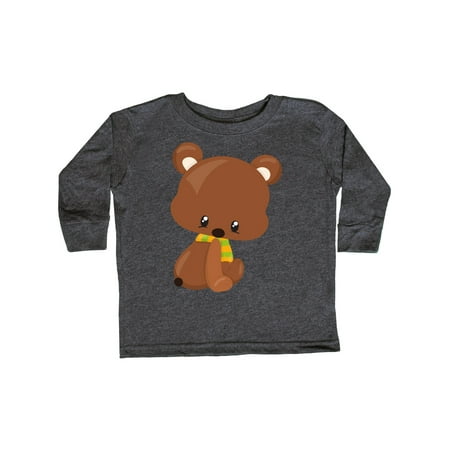 Inktastic Cute Little Bear With A Scarf Brown Bear Gift Toddler Boy or Toddler Girl Long Sleeve T-Shirt
Inktastic Cute Little Bear With A Scarf Brown Bear Gift Toddler Boy or Toddler Girl Long Sleeve T-Shirt