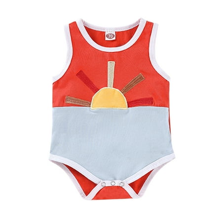 Little Girl Onesies Printed Romper Boys Sleeveless Baby Patchwork Girls Romper Jumpsuit Toddler Summer Cool Play Daily Wear
Little Girl Onesies Printed Romper Boys Sleeveless Baby Patchwork Girls Romper Jumpsuit Toddler Summer Cool Play Daily Wear
