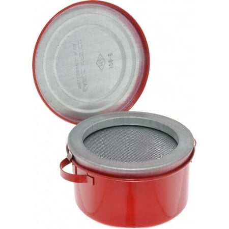 Eagle 1 Quart Capacity Coated Steel Red Bench Can 3-5/8 High x 6-1/4 Diameter 2-1/2 Dasher Diameter
Eagle 1 Quart Capacity Coated Steel Red Bench Can 3-5/8 High x 6-1/4 Diameter 2-1/2 Dasher Diameter