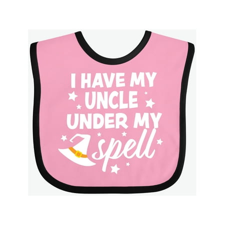 Inktastic I Have My Uncle Under My Spell with Cute Witch Hat Gift Baby Boy or Baby Girl Bib
Inktastic I Have My Uncle Under My Spell with Cute Witch Hat Gift Baby Boy or Baby Girl Bib