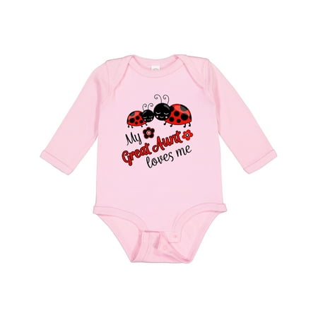 Inktastic My Great Aunt Loves Me with Cute Ladybugs Gift Baby Boy or Baby Girl Long Sleeve Bodysuit
Inktastic My Great Aunt Loves Me with Cute Ladybugs Gift Baby Boy or Baby Girl Long Sleeve Bodysuit